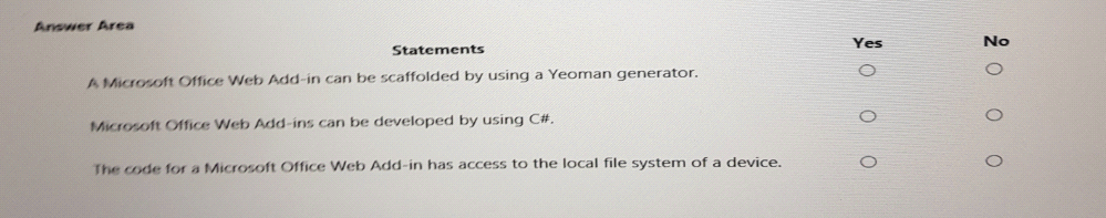 Study C100DBA Test